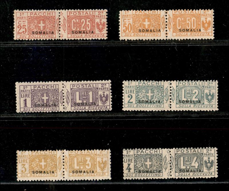 Italia / Colonie / Somalia / Pacchi Postali