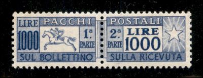 Italia / Repubblica / Pacchi Postali