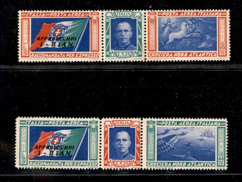 Italia / Regno / Vittorio Emanuele III / Posta Aerea