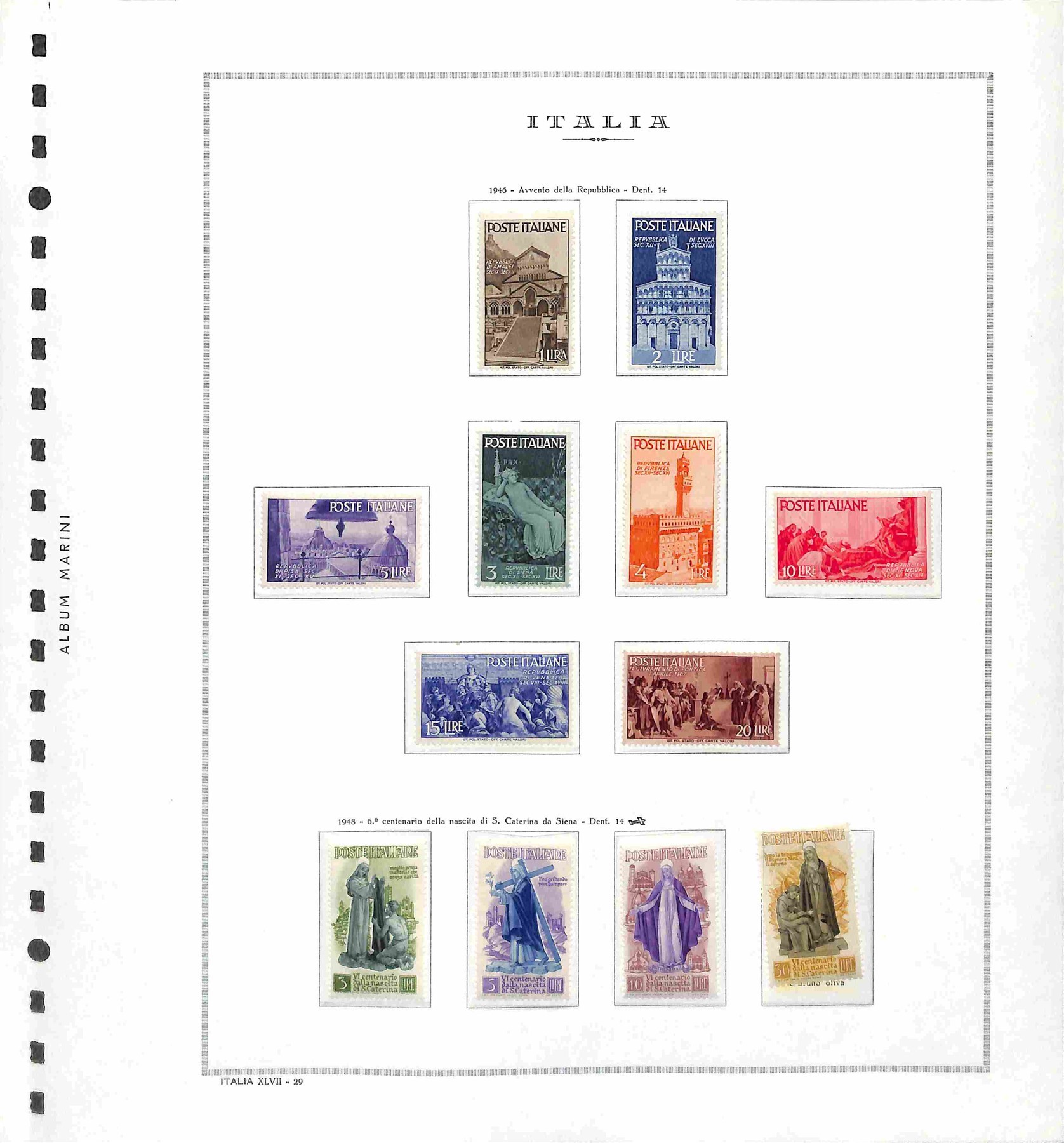 Italia / Repubblica / Posta Ordinaria