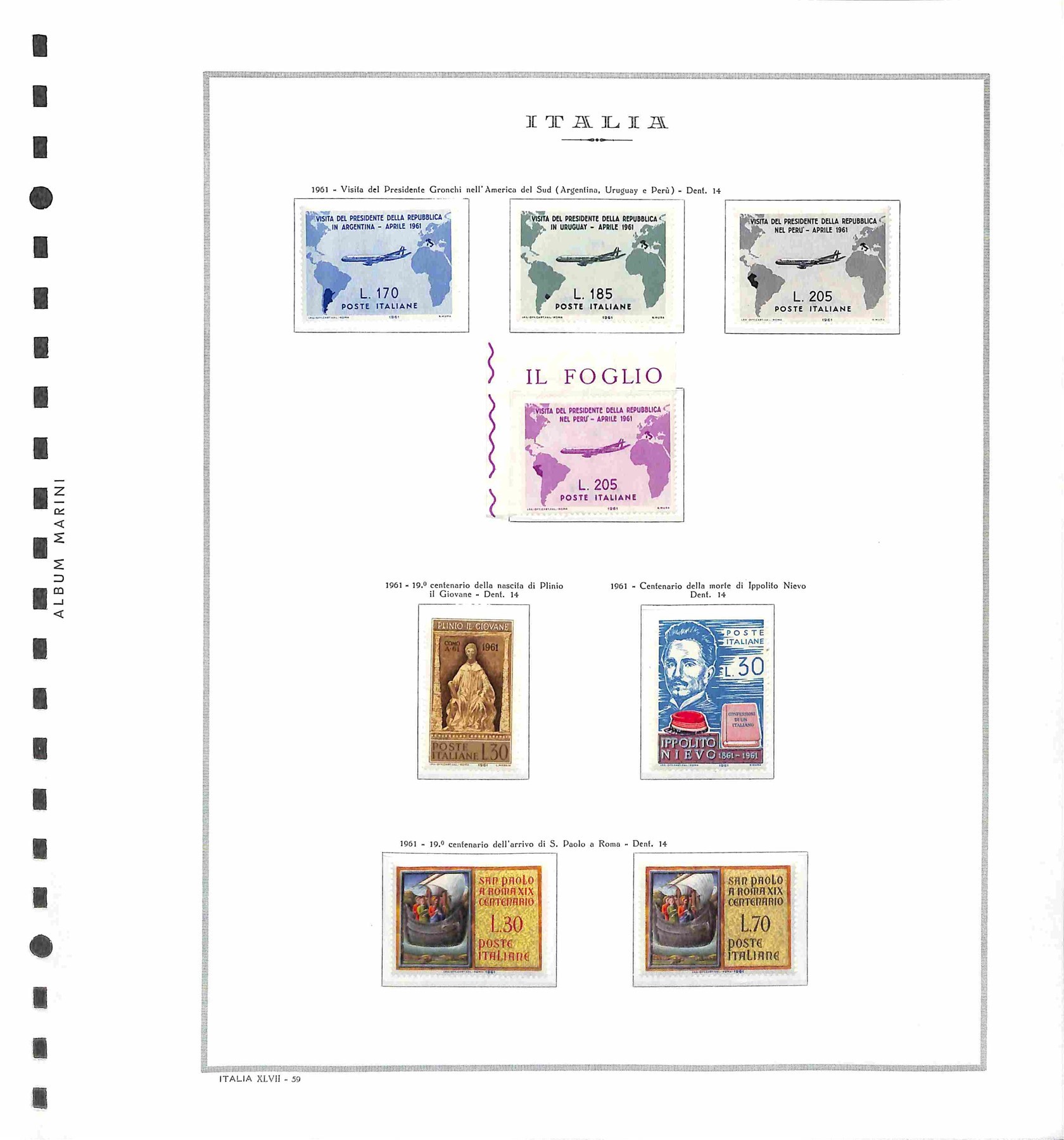 Italia / Repubblica / Posta Ordinaria