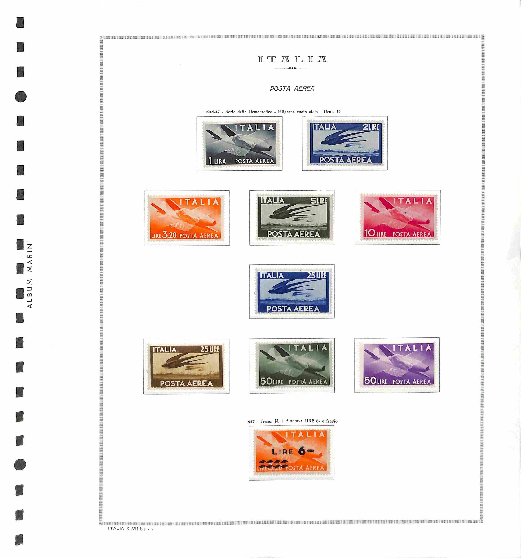 Italia / Repubblica / Posta Ordinaria