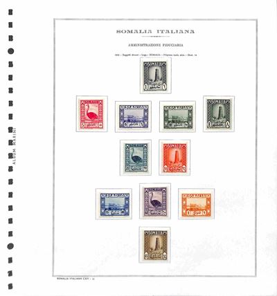 Italia / Occupazioni Straniere delle Colonie / Somalia a.f.I.s. / Posta Ordinaria