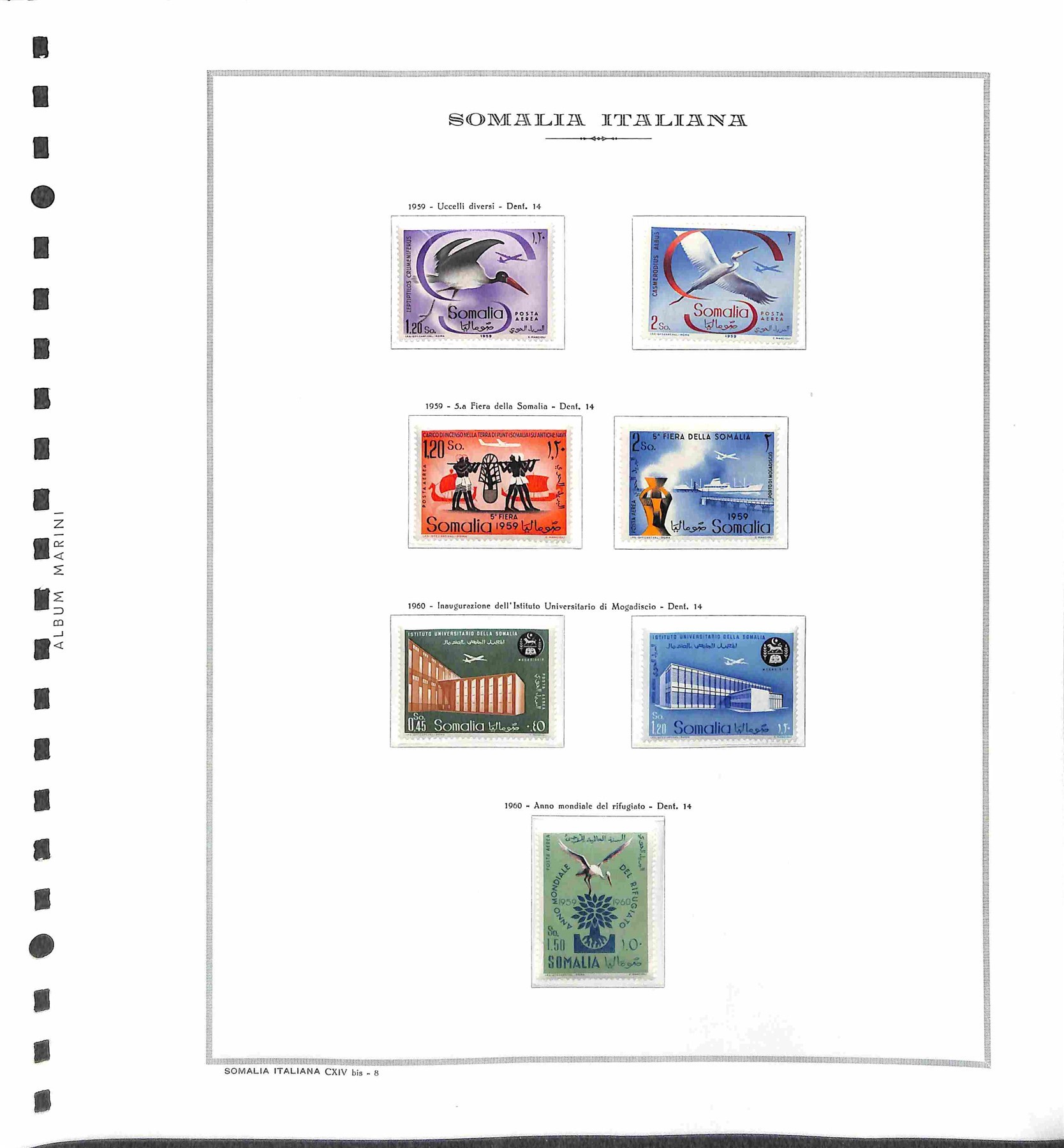 Italia / Occupazioni Straniere delle Colonie / Somalia a.f.I.s. / Posta Ordinaria