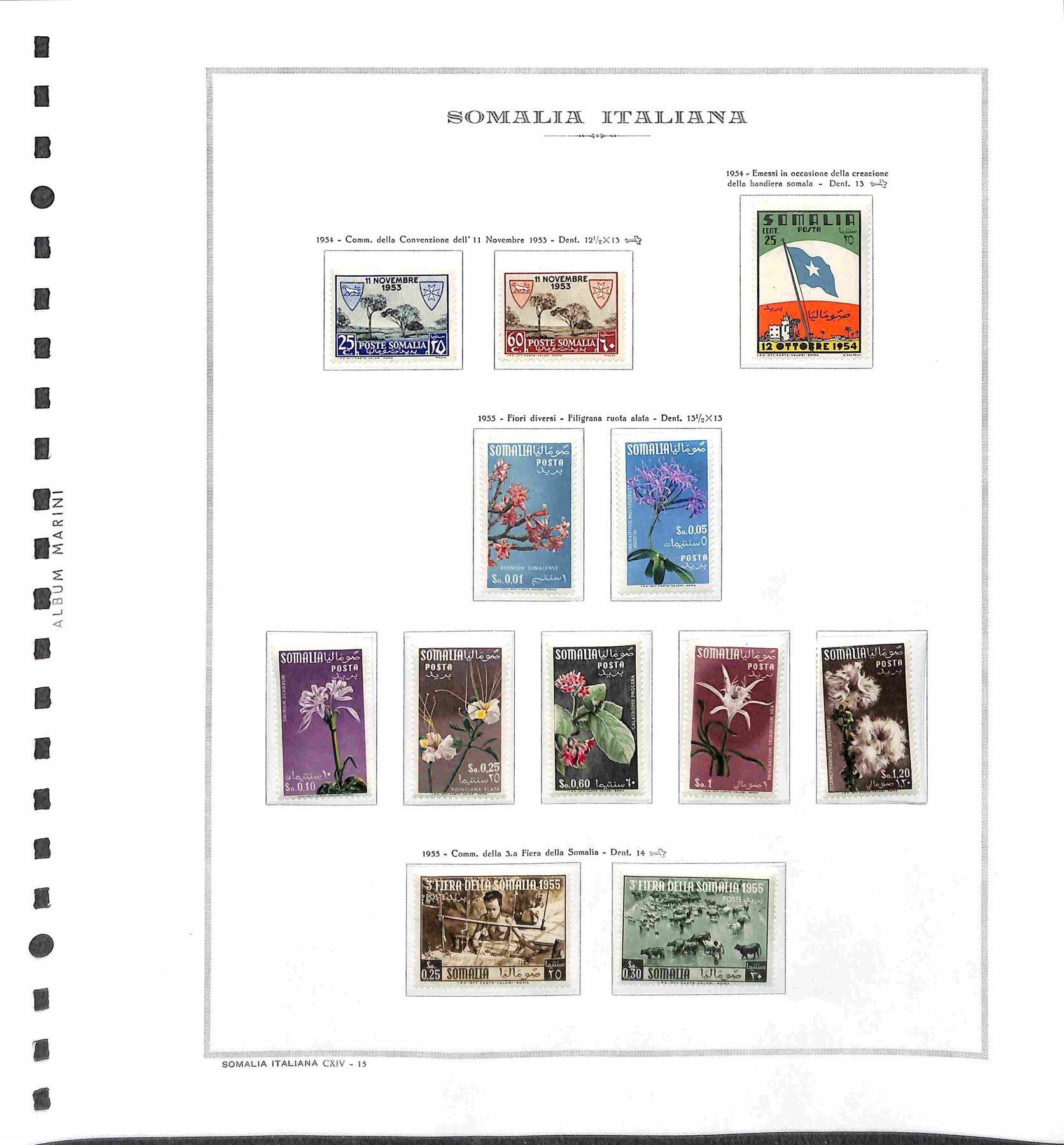 Italia / Occupazioni Straniere delle Colonie / Somalia a.f.I.s. / Posta Ordinaria