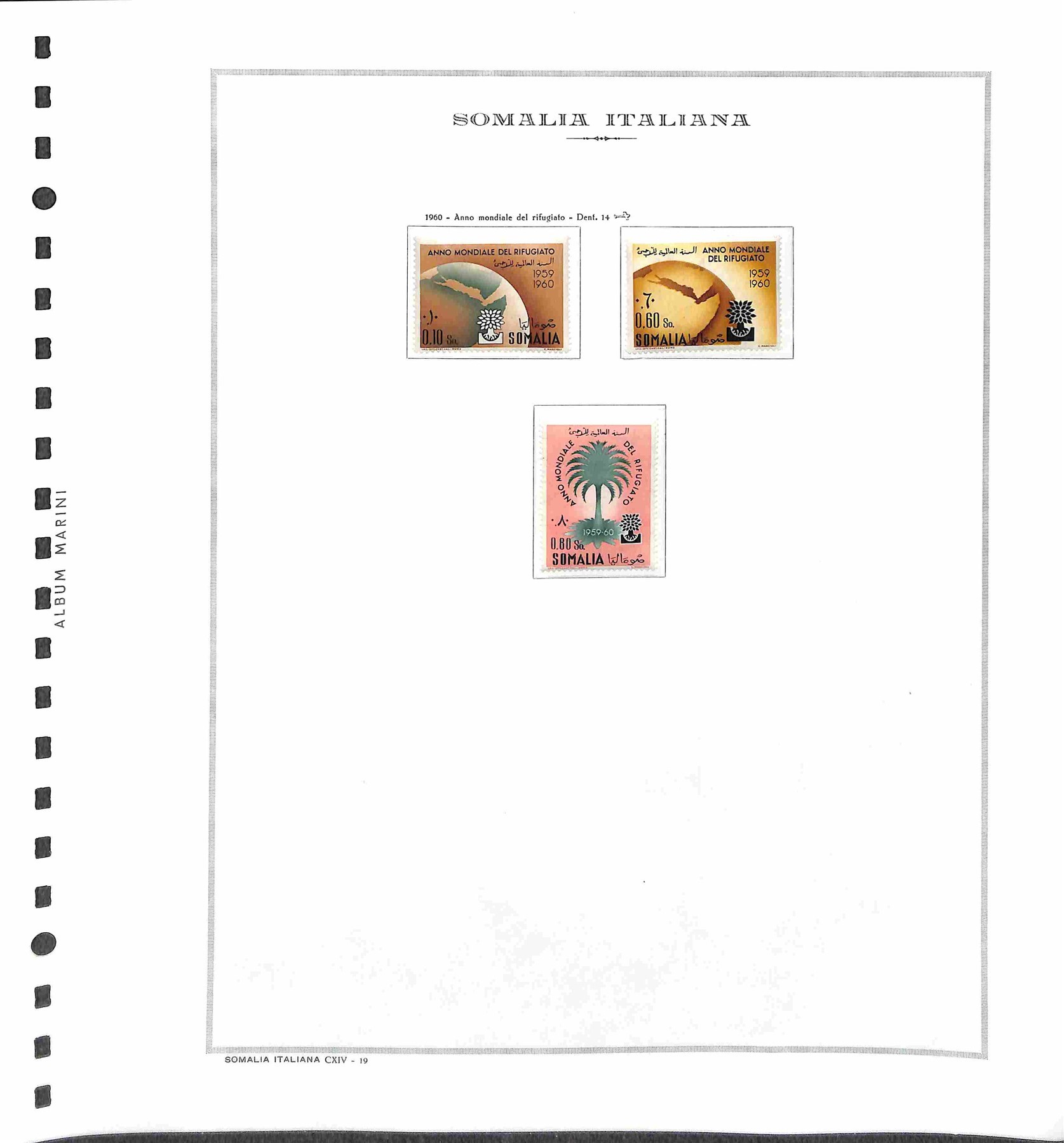 Italia / Occupazioni Straniere delle Colonie / Somalia a.f.I.s. / Posta Ordinaria