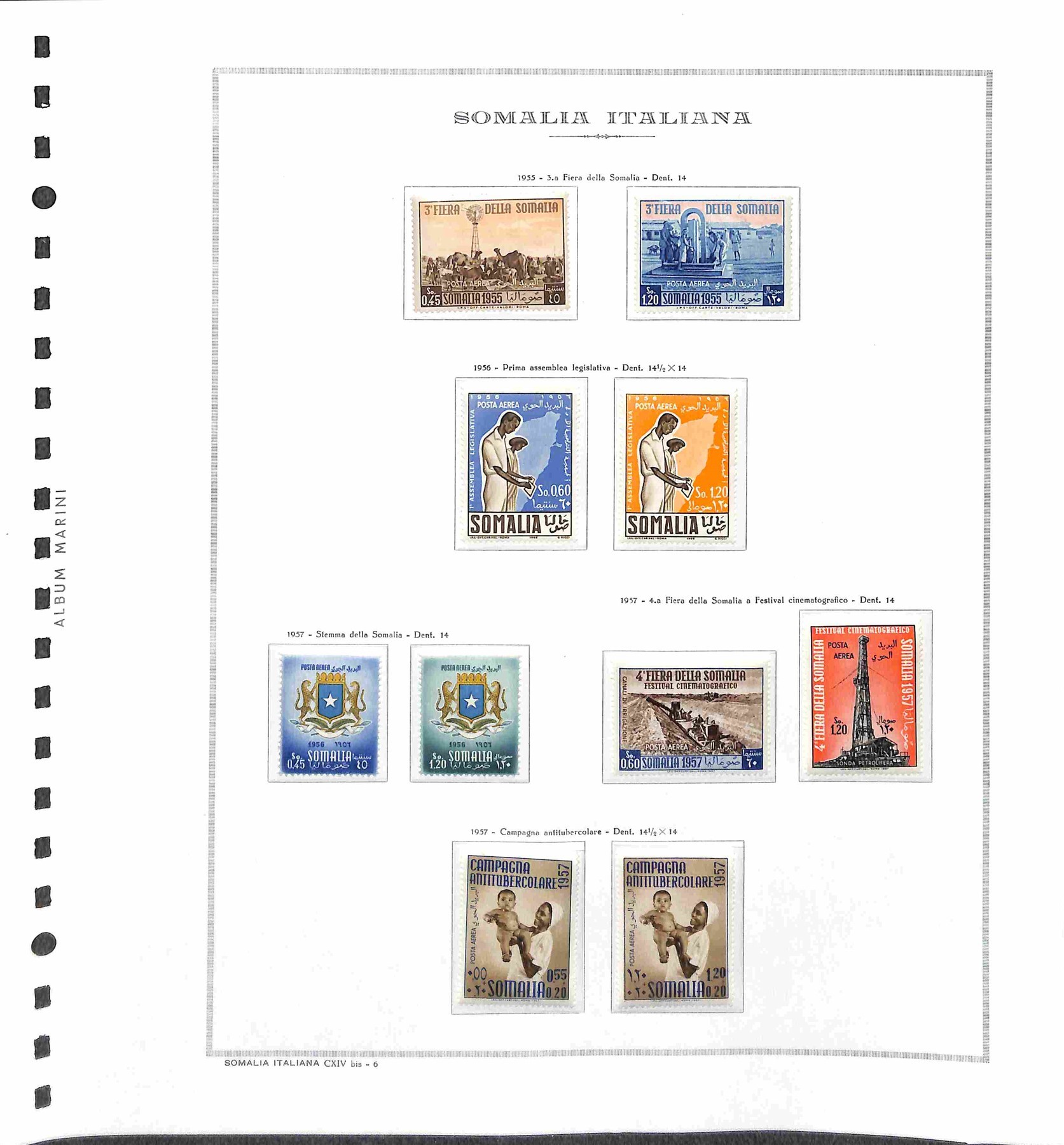 Italia / Occupazioni Straniere delle Colonie / Somalia a.f.I.s. / Posta Ordinaria