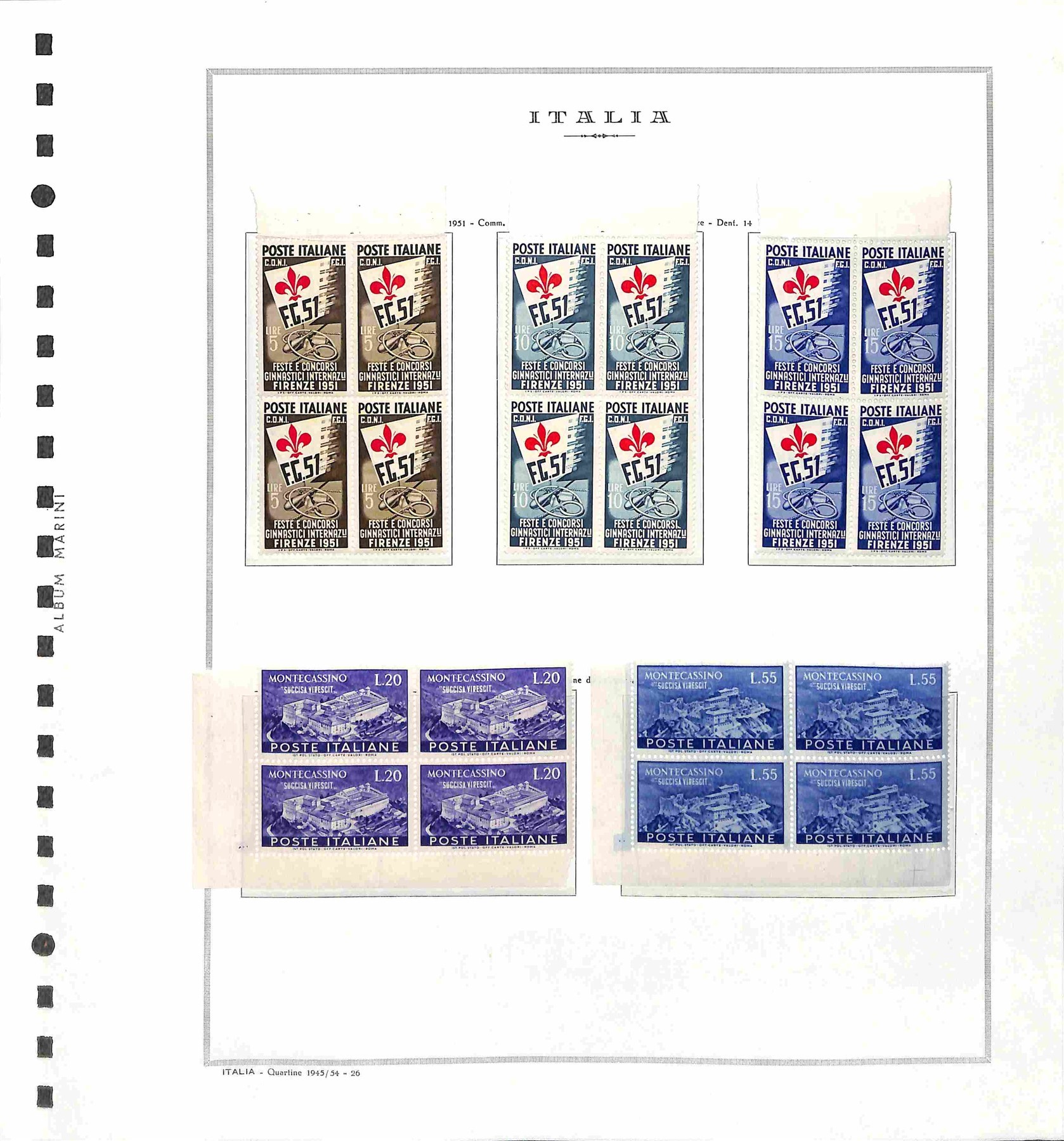 Area Italiana / Posta Ordinaria