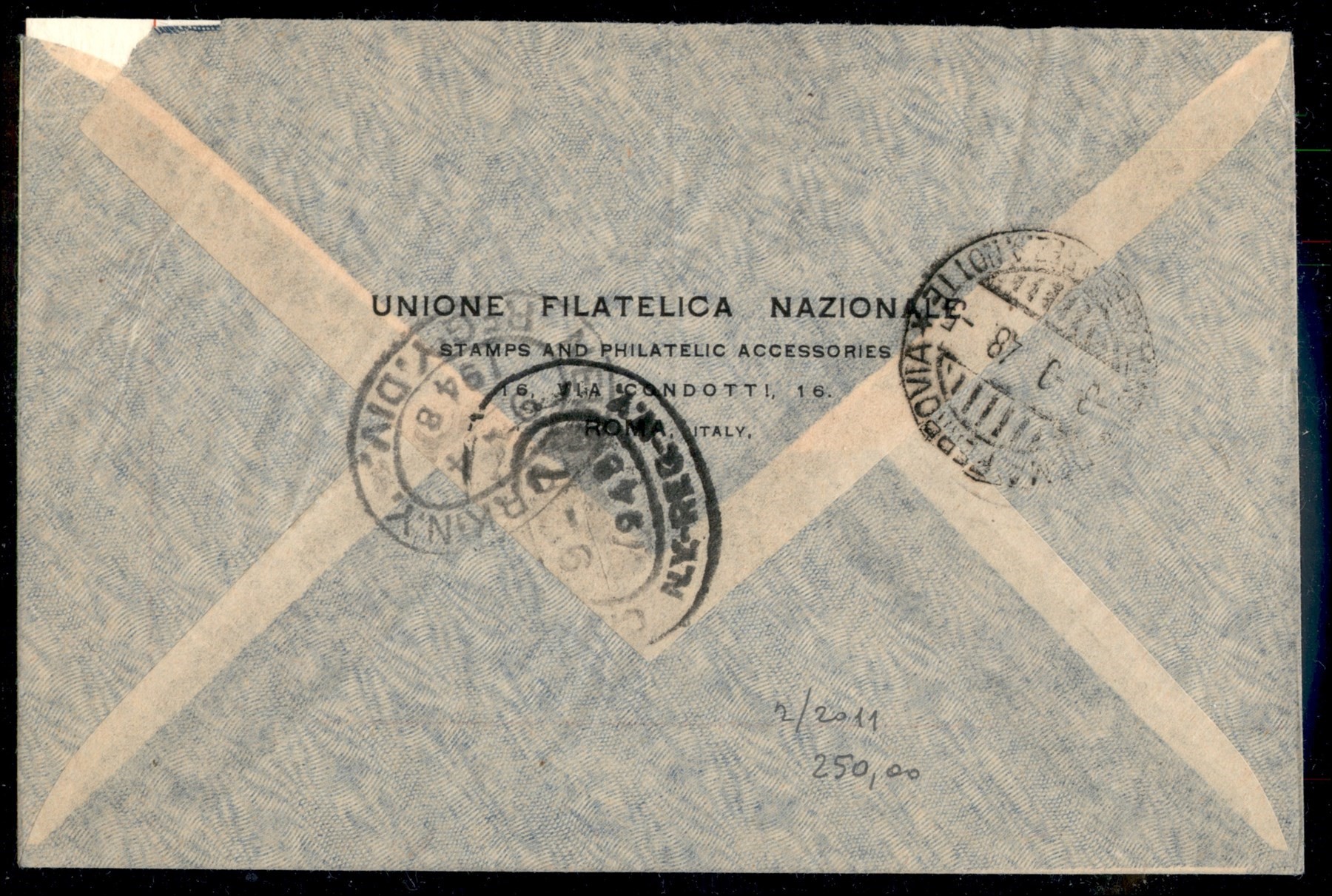 Italia / Repubblica / Aerogrammi