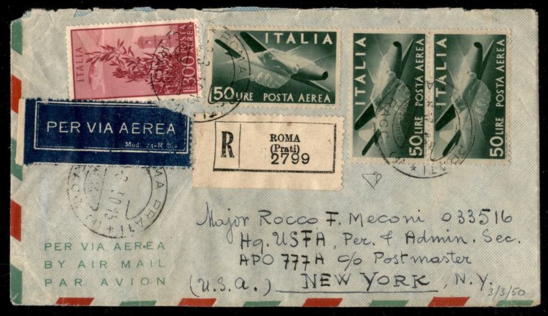 Italia / Repubblica / Aerogrammi