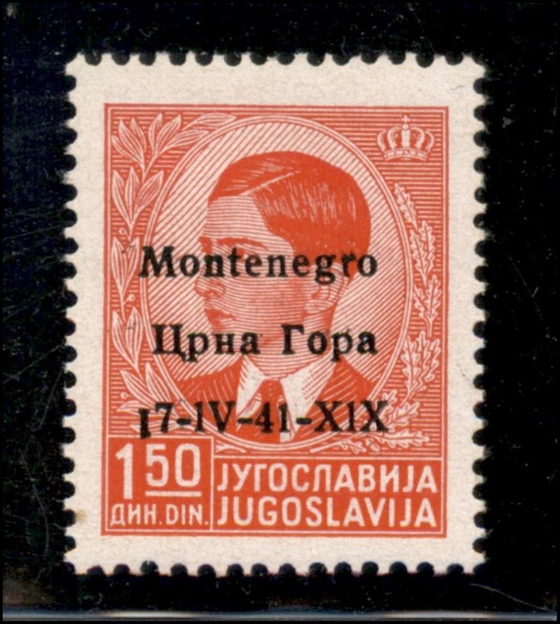 Italia / Occupazioni II Guerra Mondiale / Montenegro / Posta Ordinaria
