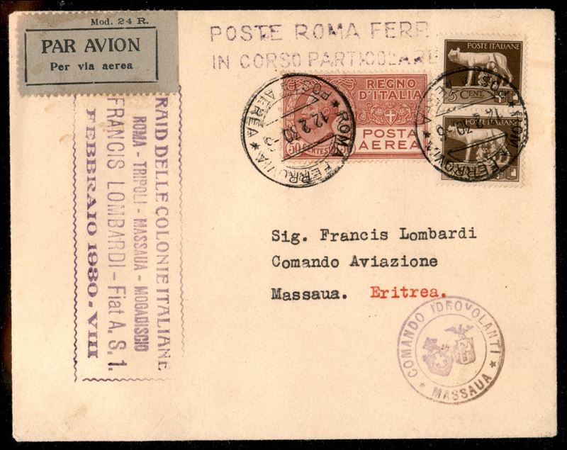 ITALIA / Regno / Vittorio Emanuele III / Aerogrammi