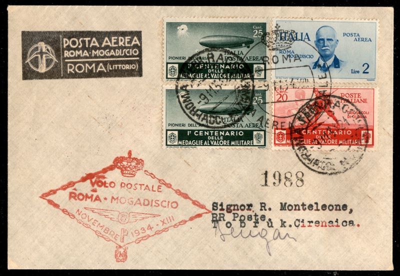 ITALIA / Regno / Vittorio Emanuele III / Aerogrammi