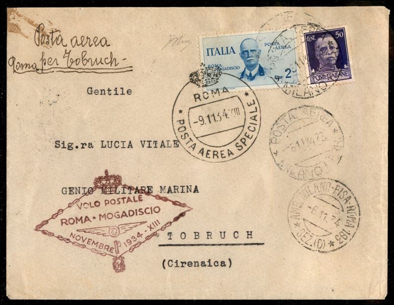 ITALIA / Regno / Vittorio Emanuele III / Aerogrammi