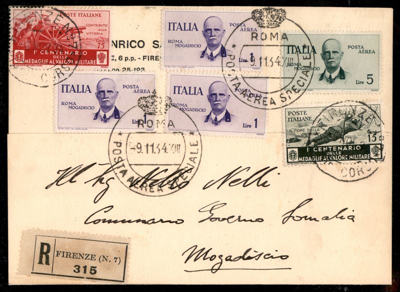 ITALIA / Regno / Vittorio Emanuele III / Aerogrammi