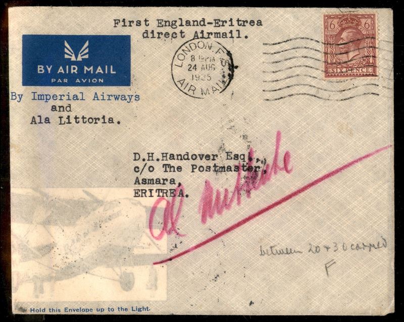 GRAN BRETAGNA / Aerogrammi