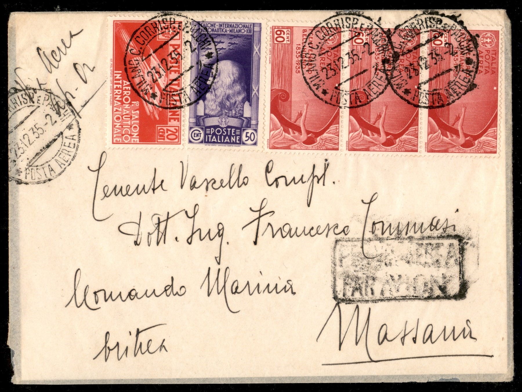ITALIA / Regno / Vittorio Emanuele III / Aerogrammi