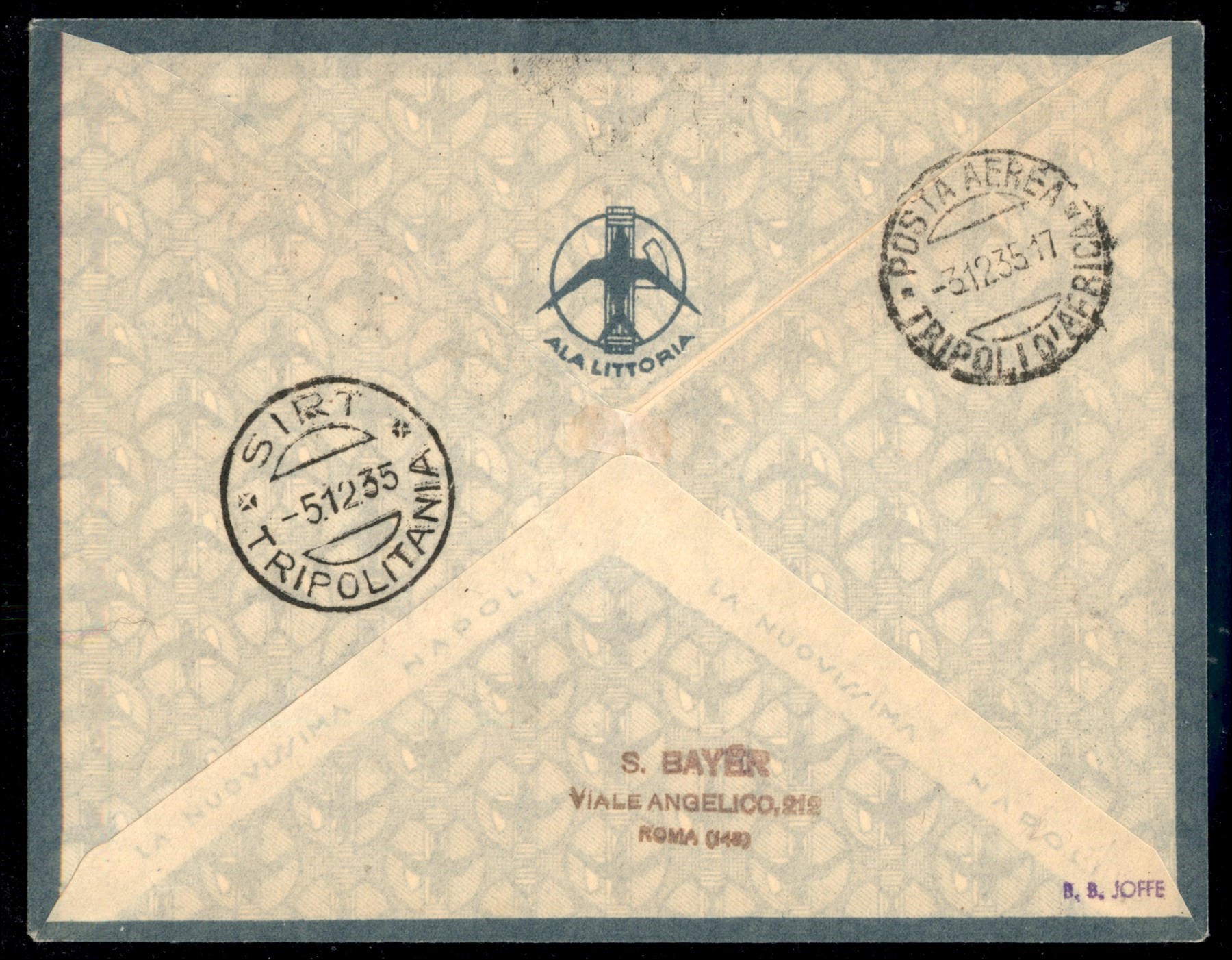 ITALIA / Colonie / Aerogrammi