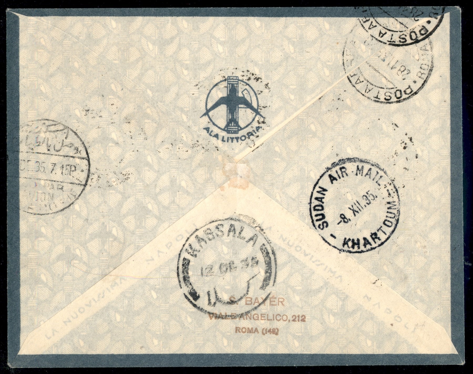 ITALIA / Colonie / Aerogrammi