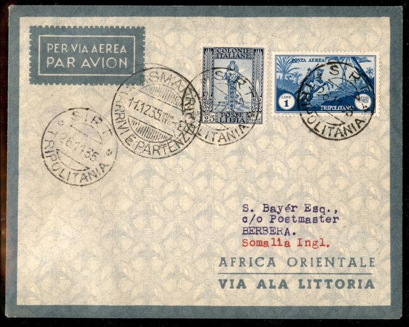 ITALIA / Colonie / Aerogrammi