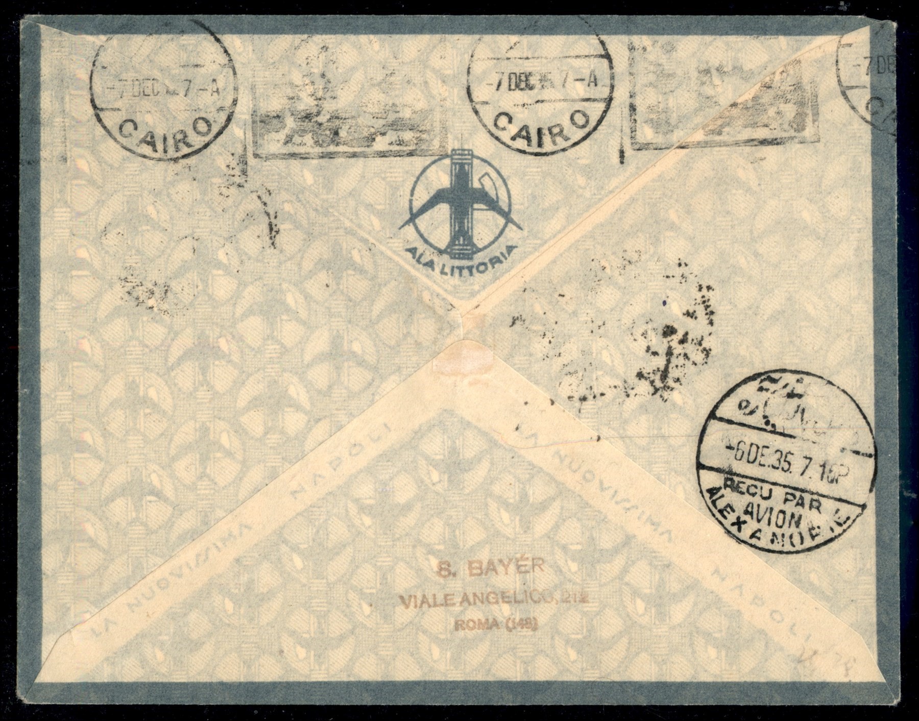 ITALIA / Colonie / Aerogrammi