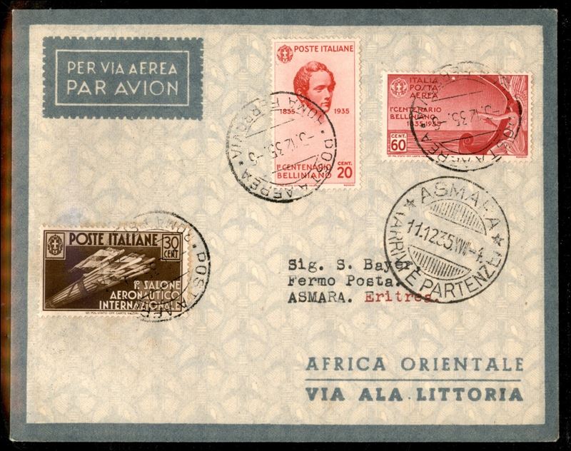 ITALIA / Colonie / Aerogrammi