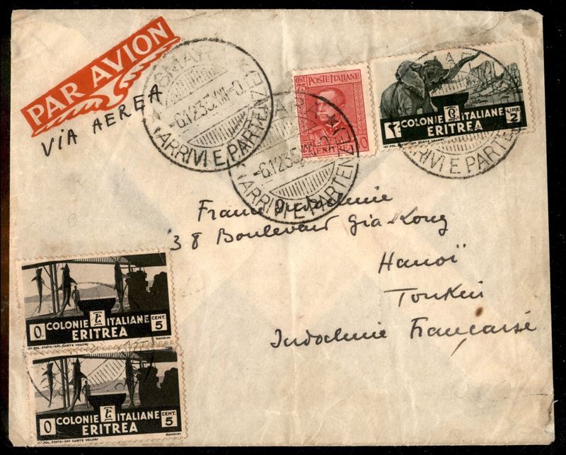 ITALIA / Colonie / Aerogrammi