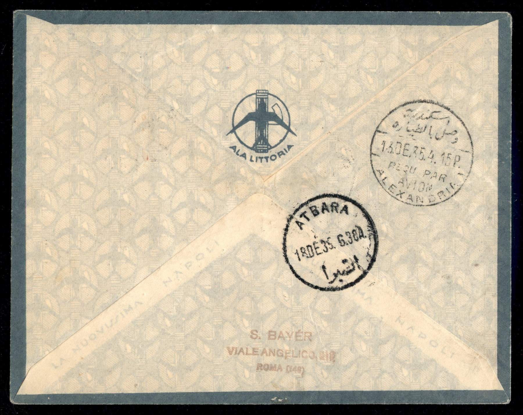 ITALIA / Colonie / Aerogrammi