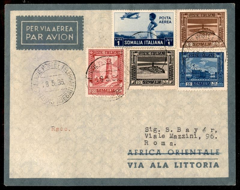 ITALIA / Colonie / Aerogrammi