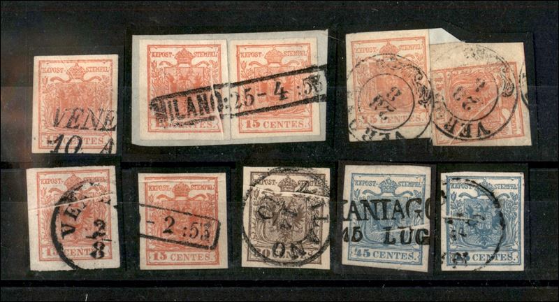 ITALIA / Antichi Stati Italiani / Lombardo Veneto / Posta ordinaria