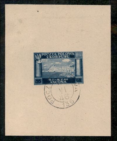 Italia / Corpo Polacco / Foglietti