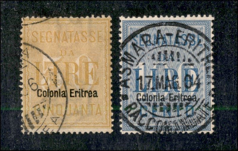 Italia / Colonie / Eritrea / Segnatasse