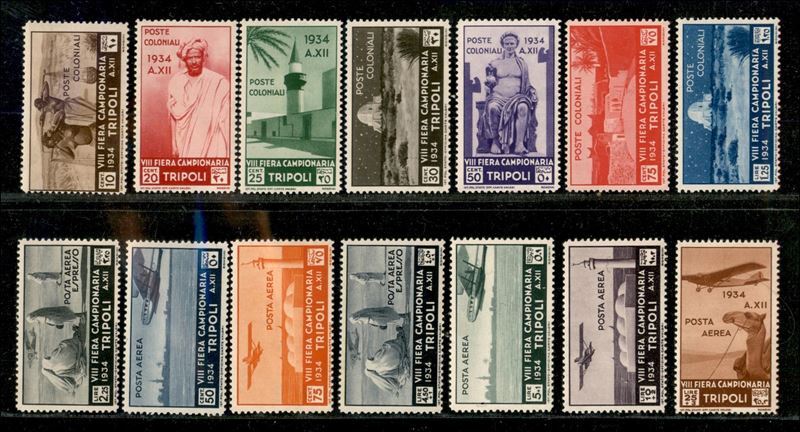 Italia / Colonie / Libia / Posta Ordinaria + Aerea