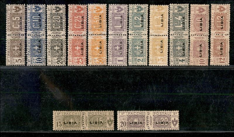 Italia / Colonie / Libia / Pacchi Postali