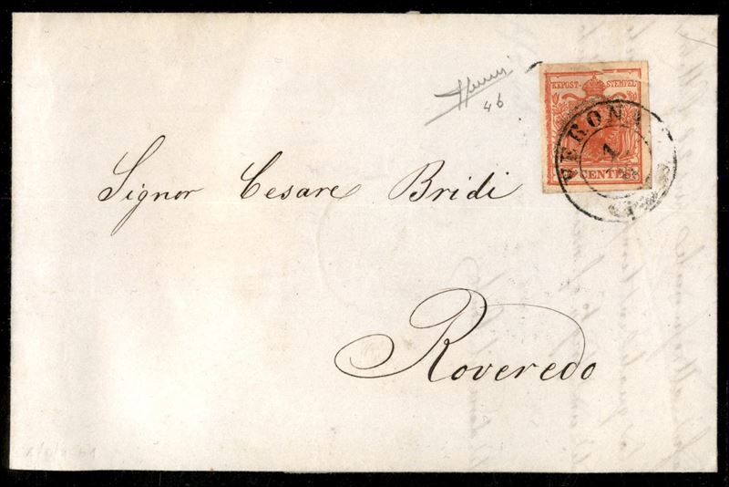 ITALIA / Antichi Stati Italiani / Lombardo Veneto / Posta ordinaria