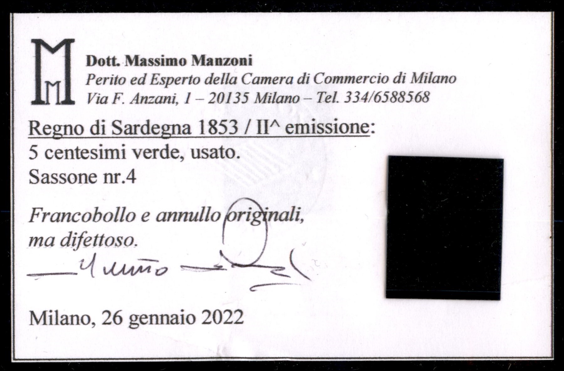 ITALIA / Antichi Stati Italiani / Sardegna / Posta ordinaria