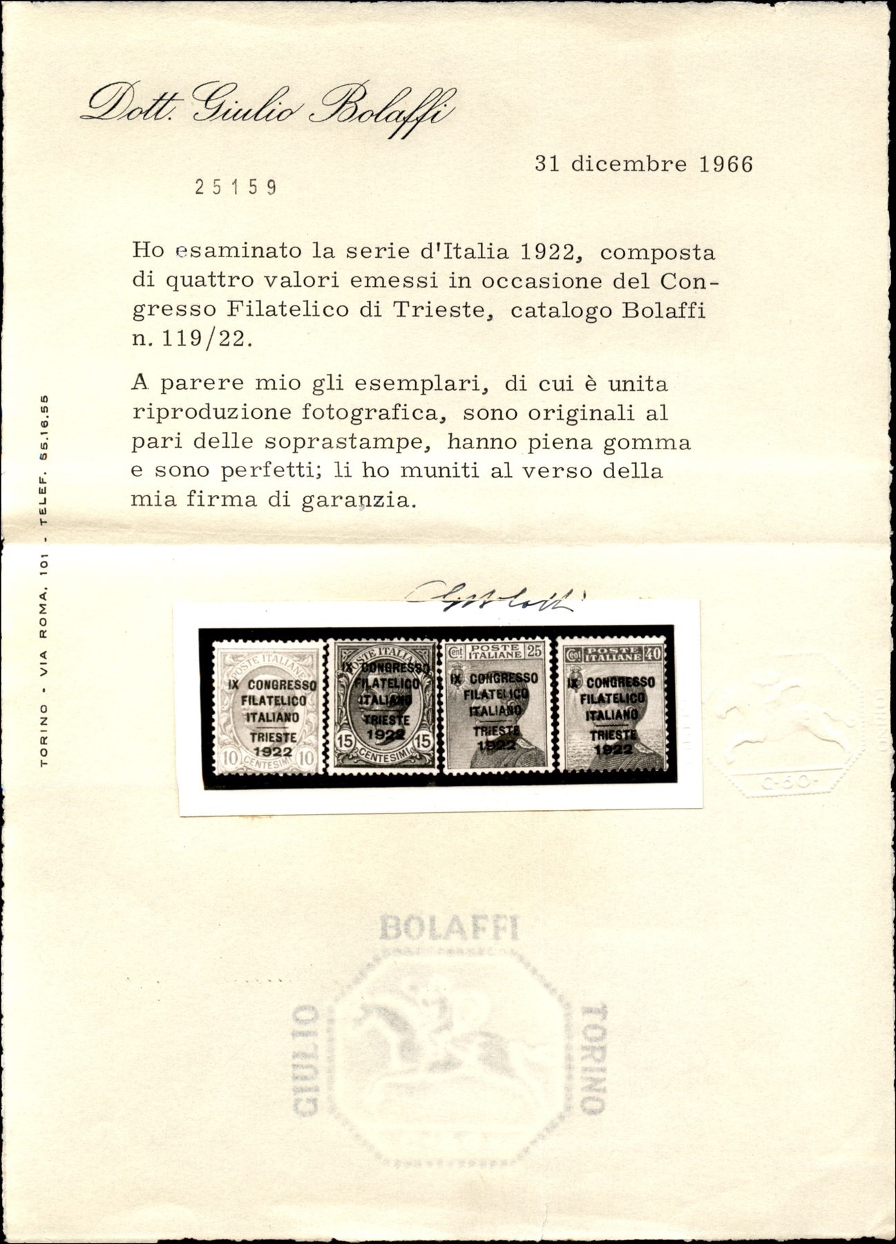 Italia / Regno / Vittorio Emanuele III / Posta Ordinaria