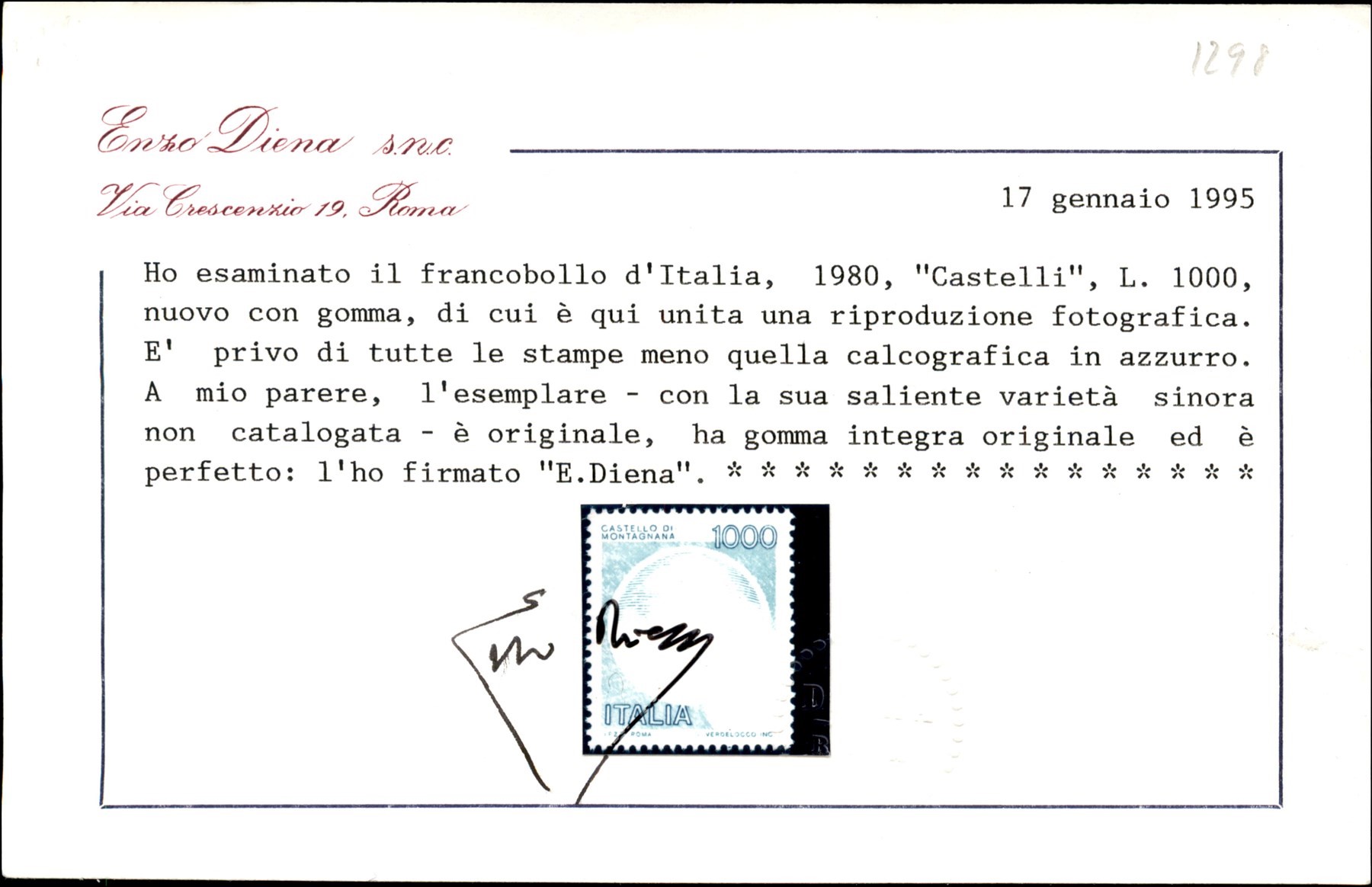 Italia / Repubblica / Posta Ordinaria