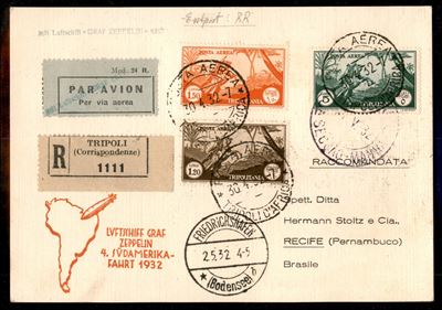 Italia / Colonie / Tripolitania / Aerogrammi