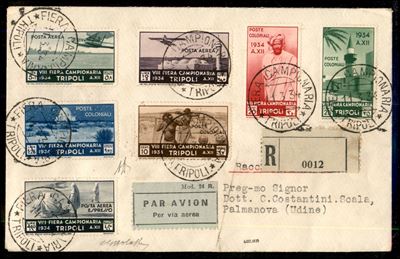 Italia / Colonie / Libia / Aerogrammi