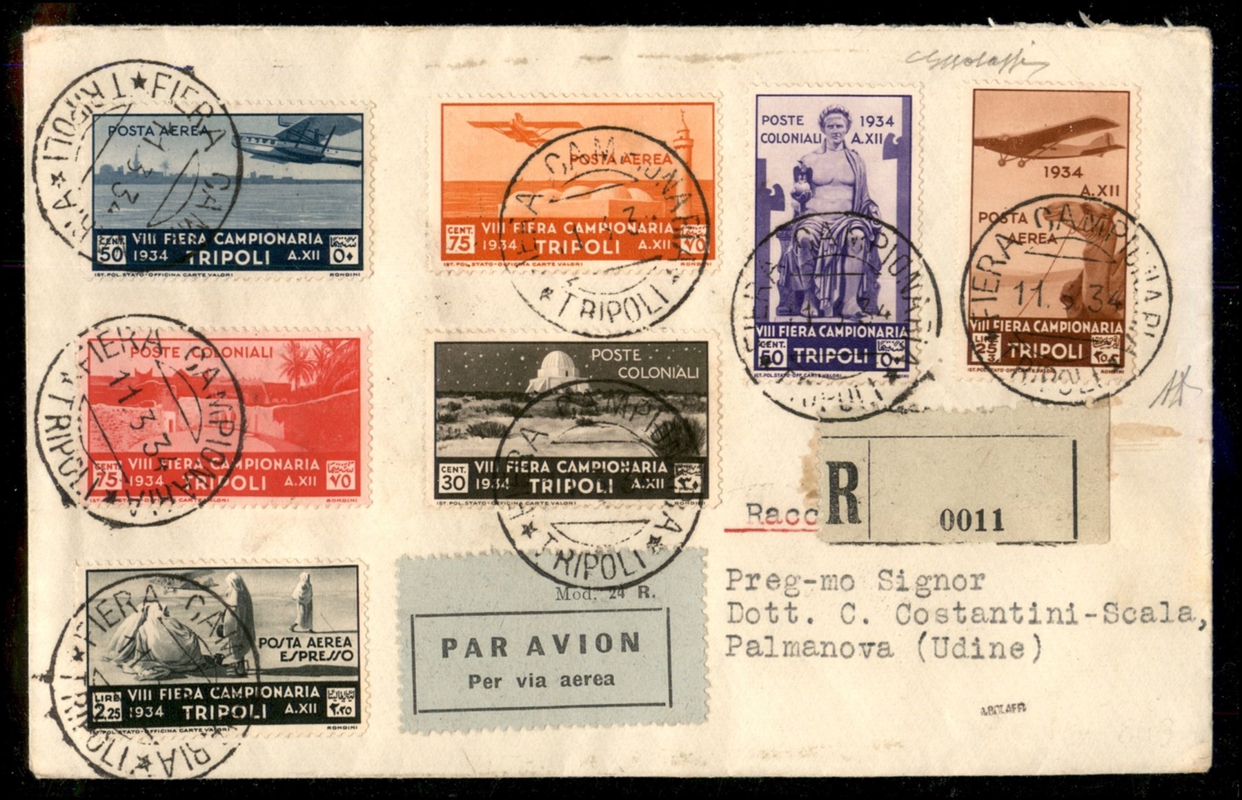 Italia / Colonie / Libia / Aerogrammi