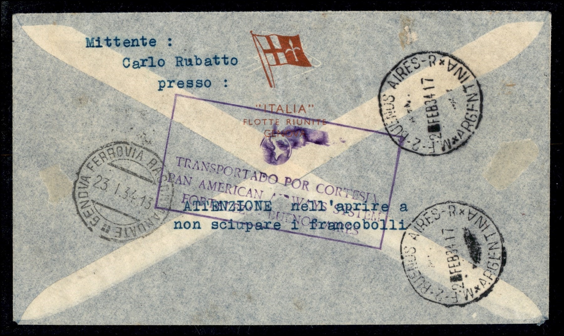 Italia / Regno / Aerogrammi