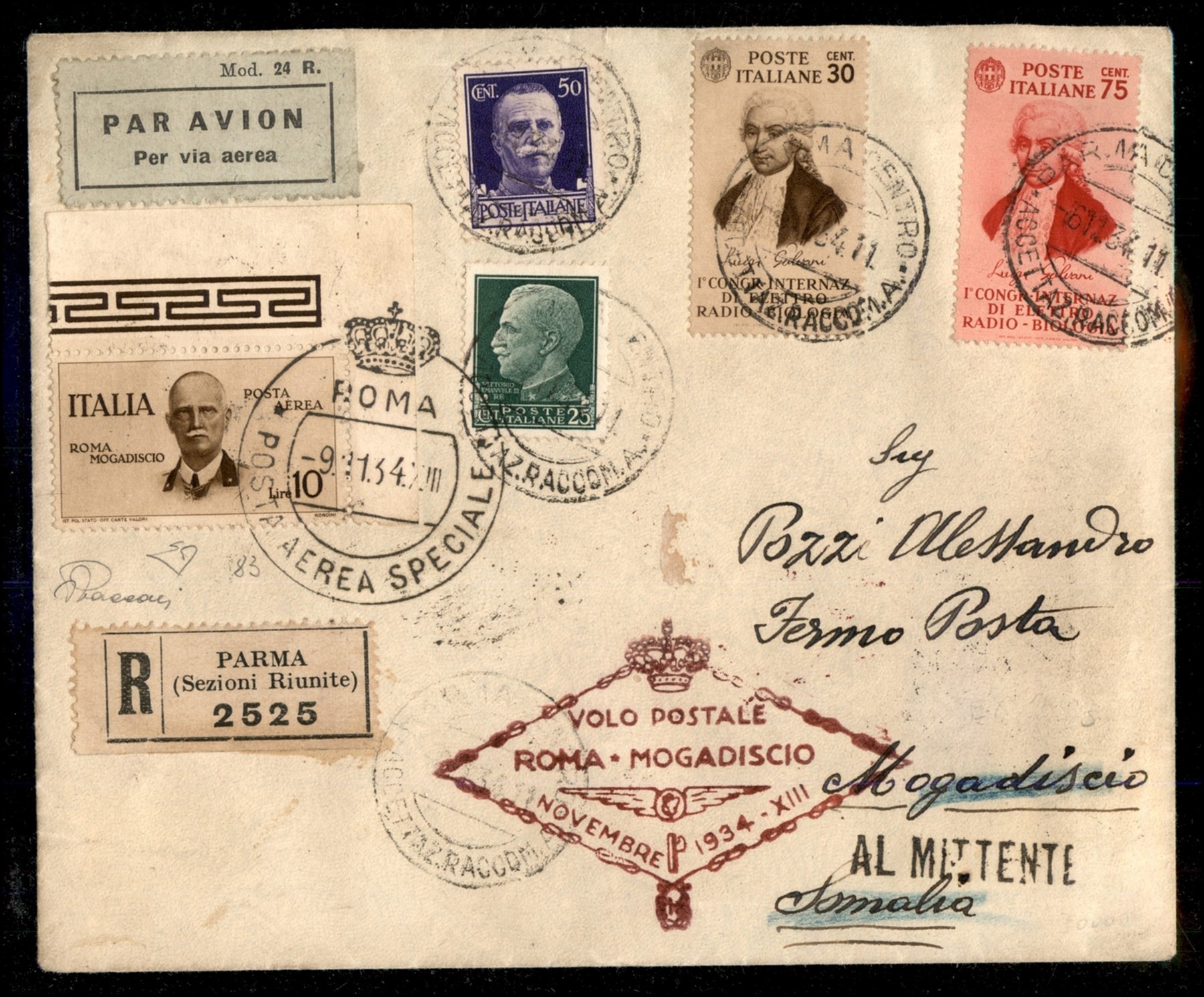 Italia / Regno / Aerogrammi