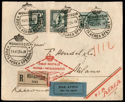 Italia / Colonie / Somalia / Aerogrammi