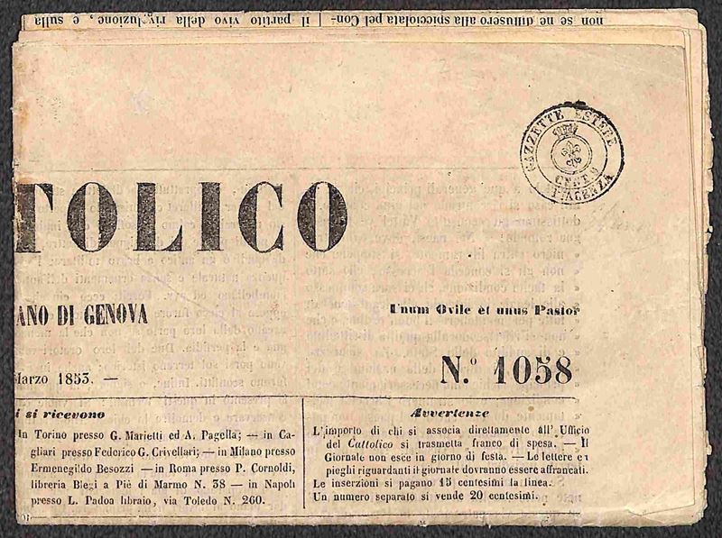 ITALIA / Antichi Stati Italiani / Parma / Posta ordinaria