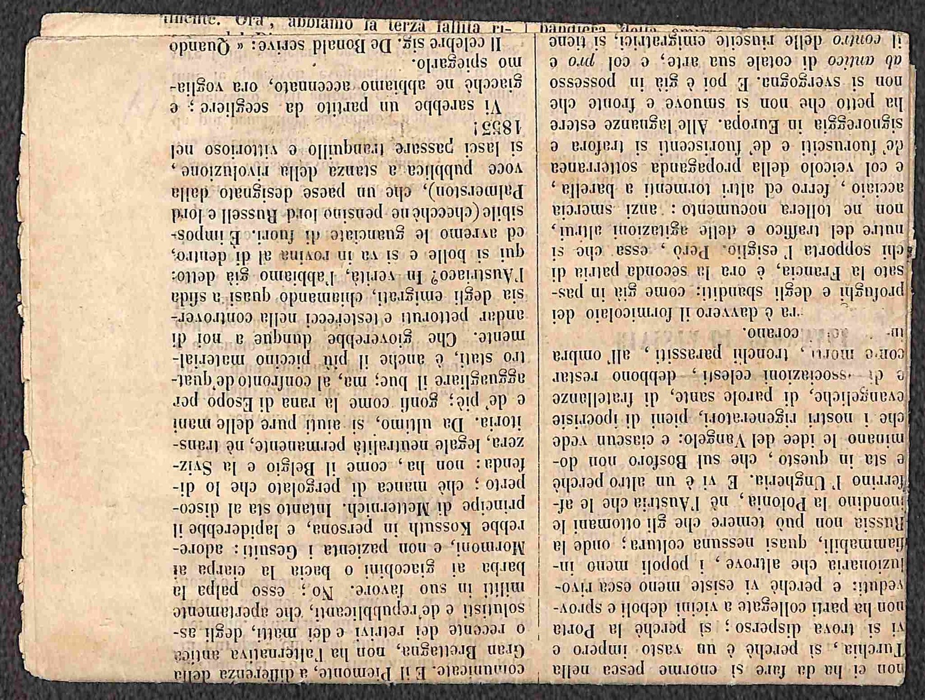 ITALIA / Antichi Stati Italiani / Parma / Posta ordinaria