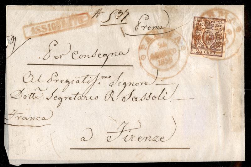 ITALIA / Antichi Stati Italiani / Parma / Posta ordinaria