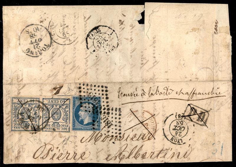 ITALIA / Antichi Stati Italiani / Parma / Posta ordinaria