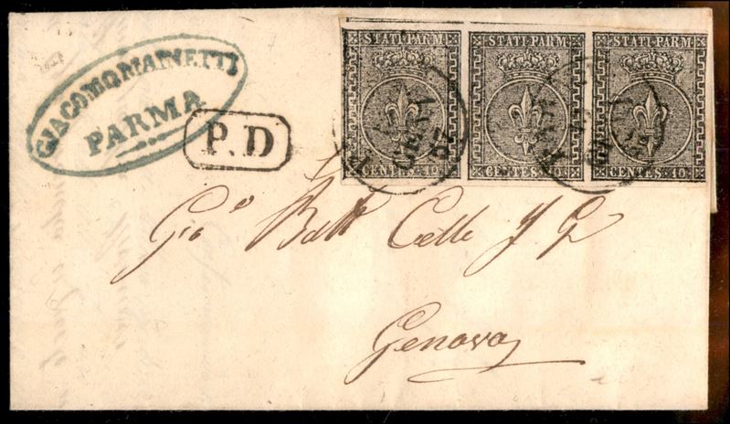 ITALIA / Antichi Stati Italiani / Parma / Posta ordinaria