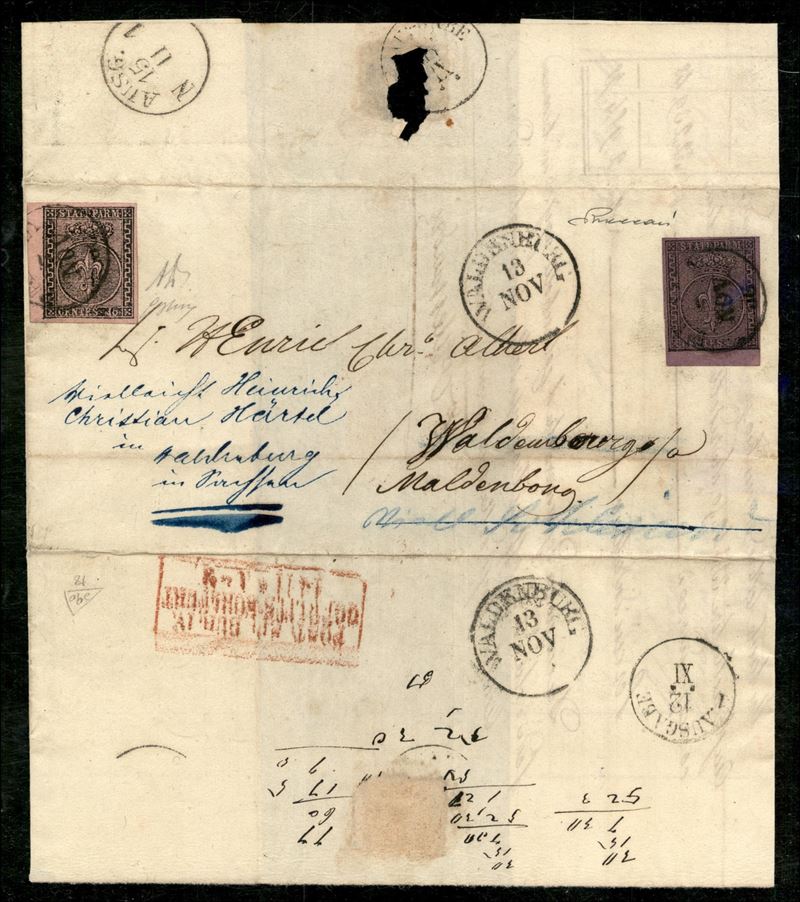 ITALIA / Antichi Stati Italiani / Parma / Posta ordinaria